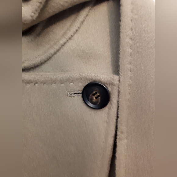 Oversized Winter Wool Cashmere Coat Size Small - NO BELT - Picture 8 of 16